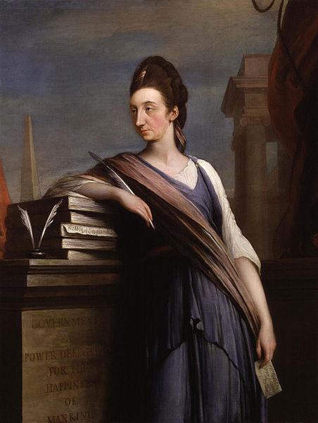 Pine, Robert Edge Portrait of Catharine Macaulay